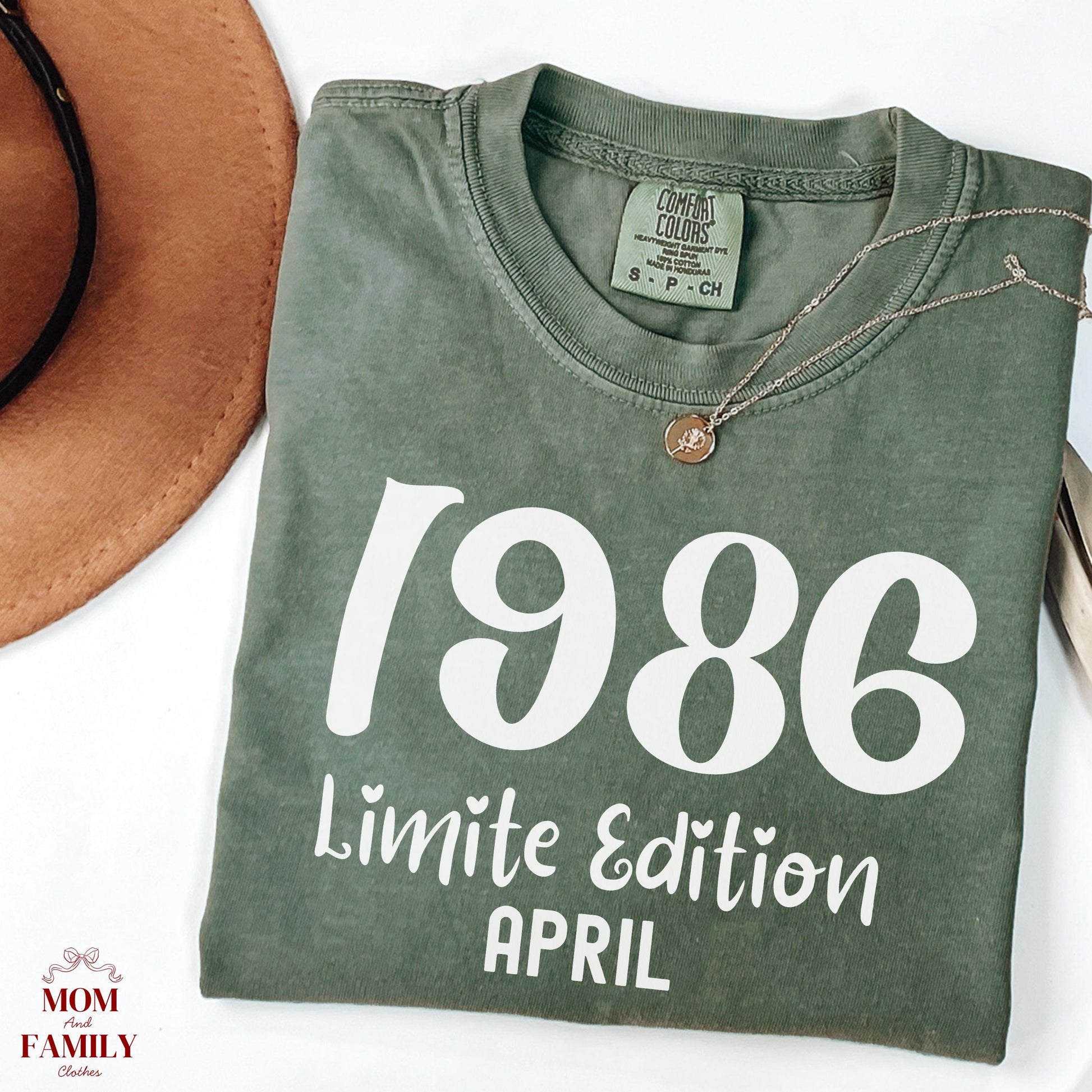 1986 Birthday Shirt, 40th Birthday Gift, Vintage 1986 Sweatshirt, Custom Year Hoodie, Born In 1986 Retro March Edition