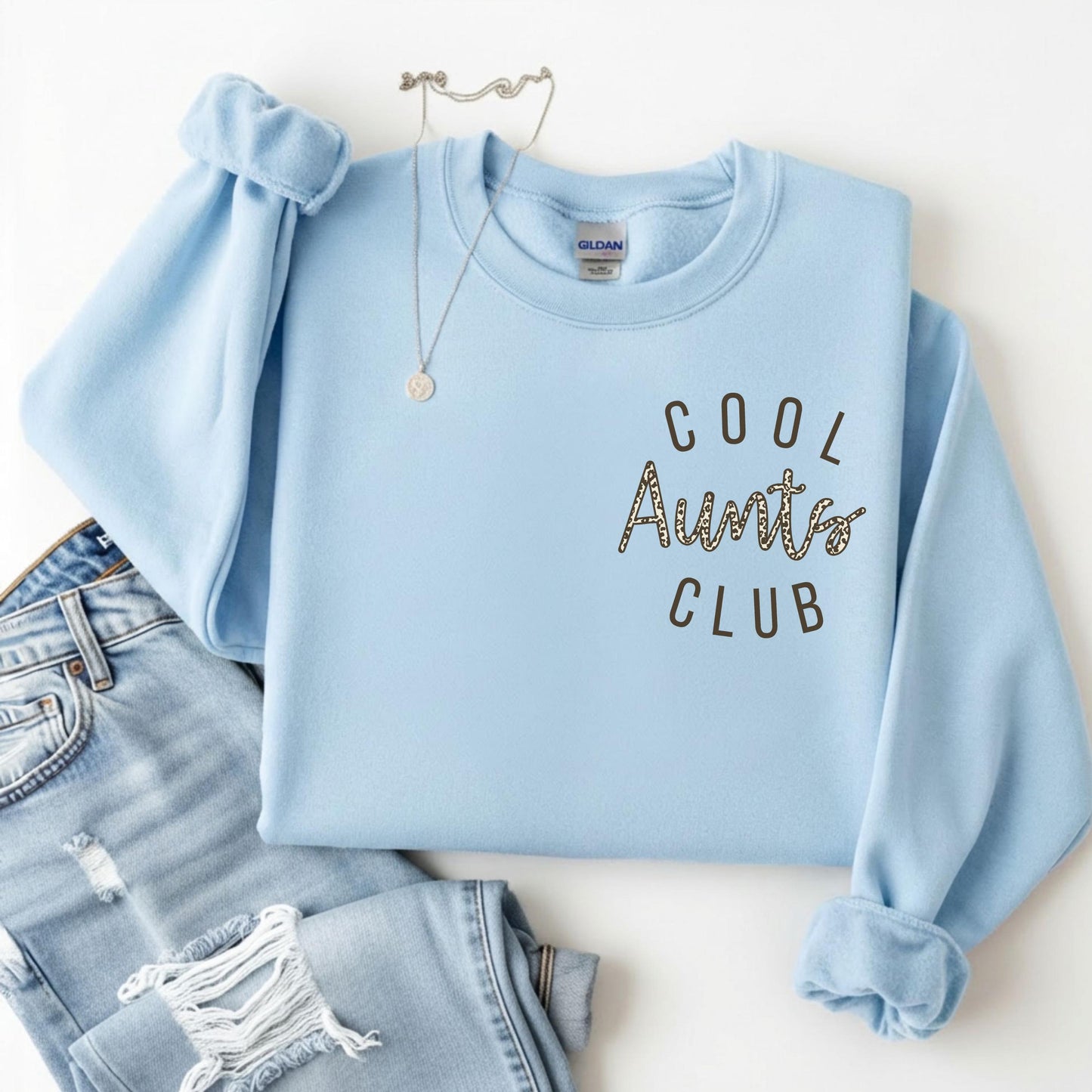 Comfort Colors® Cool Aunts Club Shirt, New Aunt Gift Idea, Pregnancy Reveal Tee, Trendy Auntie Shirt, Baby Announcement For Her