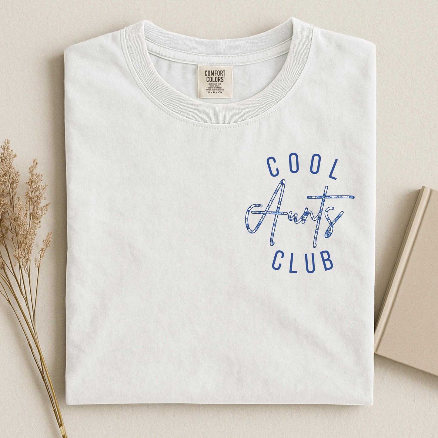 Comfort Colors® Cool Aunts Club Shirt, New Aunt Gift Idea, Pregnancy Reveal Tee, Trendy Auntie Shirt, Baby Announcement For Her