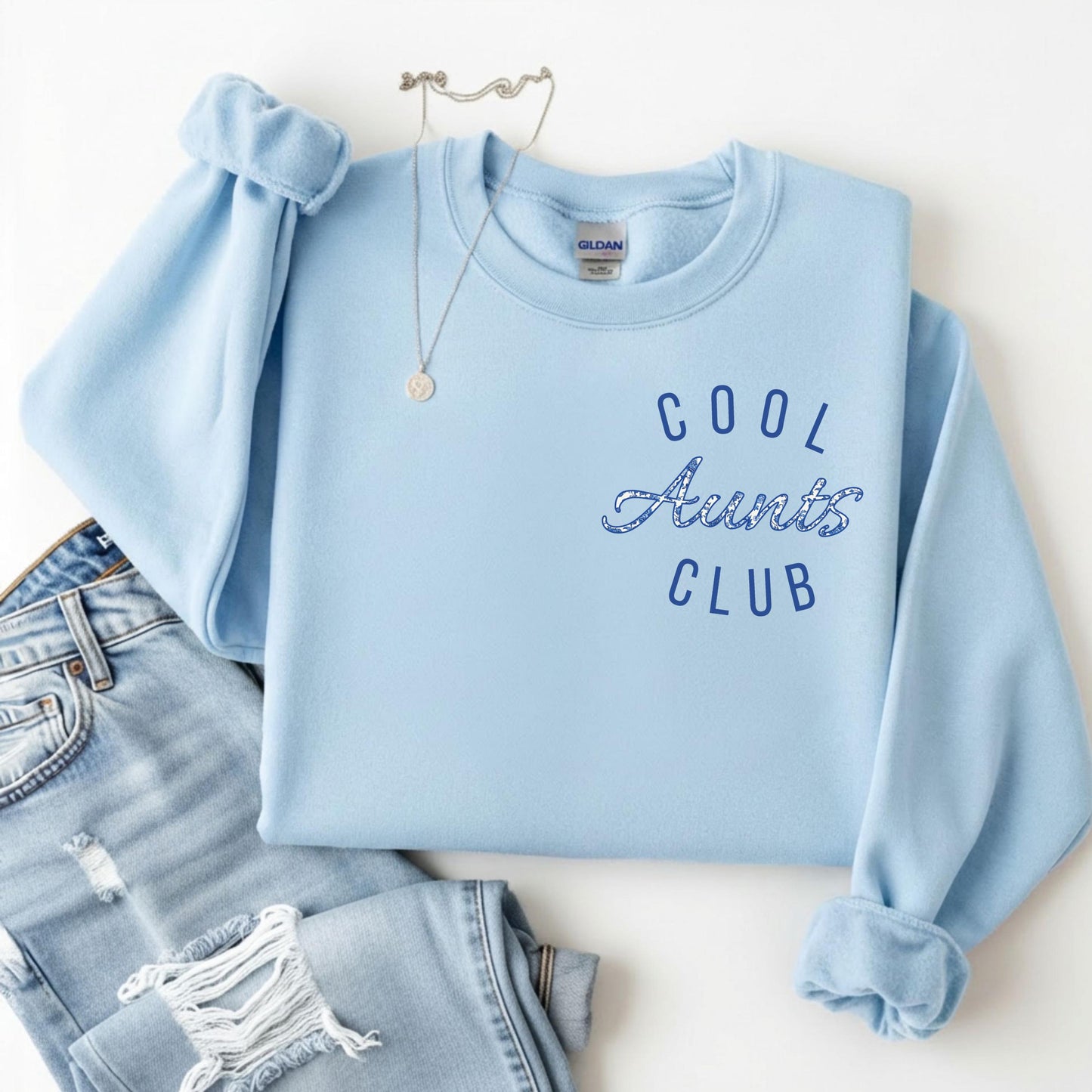 Comfort Colors® Cool Aunts Club Shirt, New Aunt Gift Idea, Pregnancy Reveal Tee, Trendy Auntie Shirt, Baby Announcement For Her