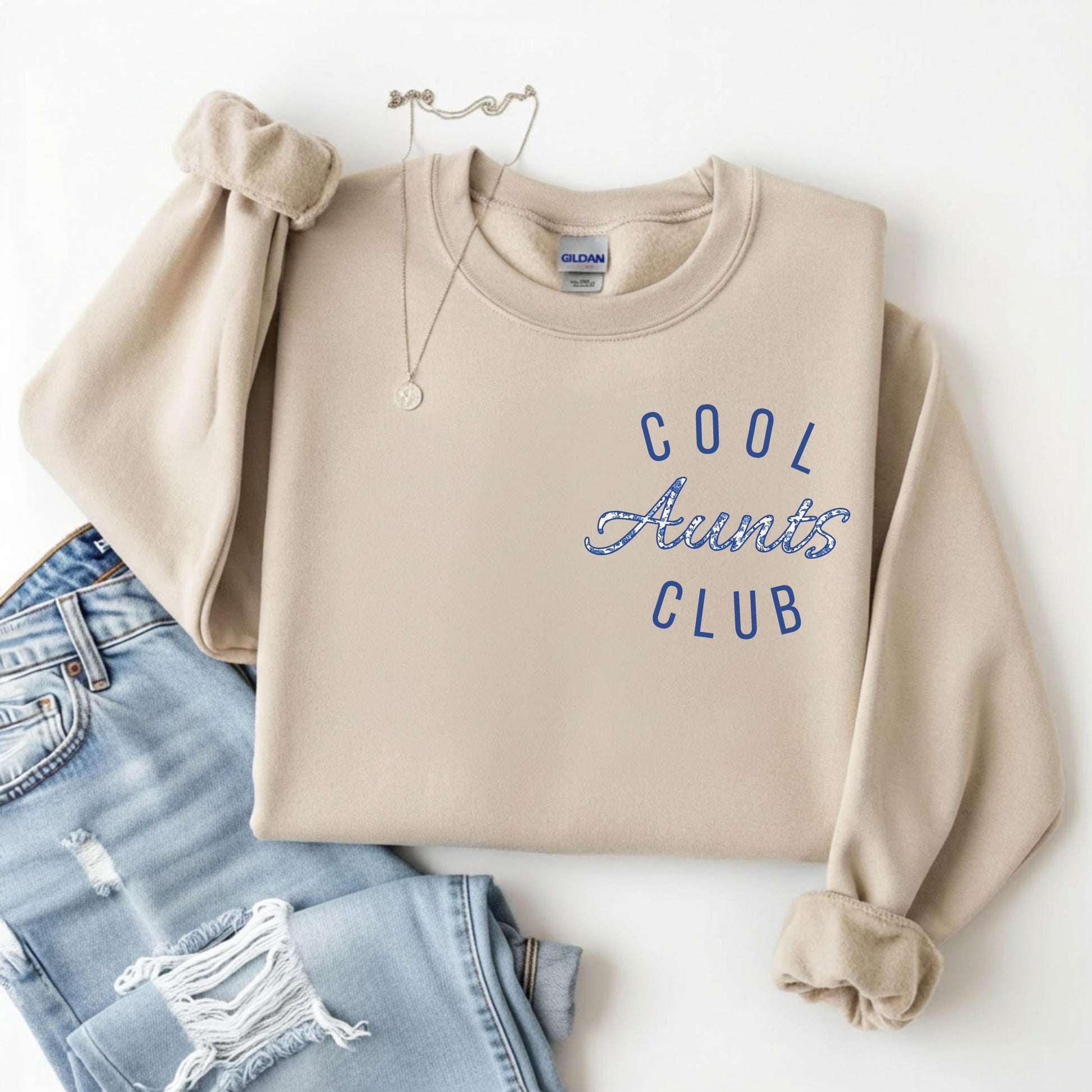 Comfort Colors® Cool Aunts Club Shirt, New Aunt Gift Idea, Pregnancy Reveal Tee, Trendy Auntie Shirt, Baby Announcement For Her