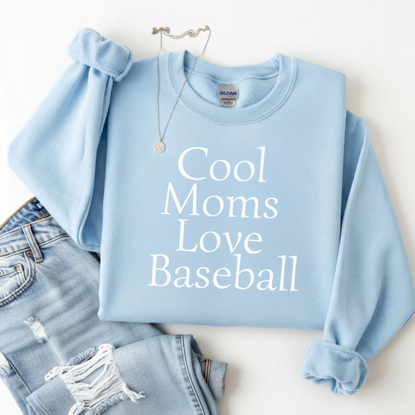 Comfort Colors® Cool Moms Love Baseball Shirt, Funny Baseball Mom Tee, Sports Mama Gift, Game Day Outfit, Mother's Day Baseball Shirt