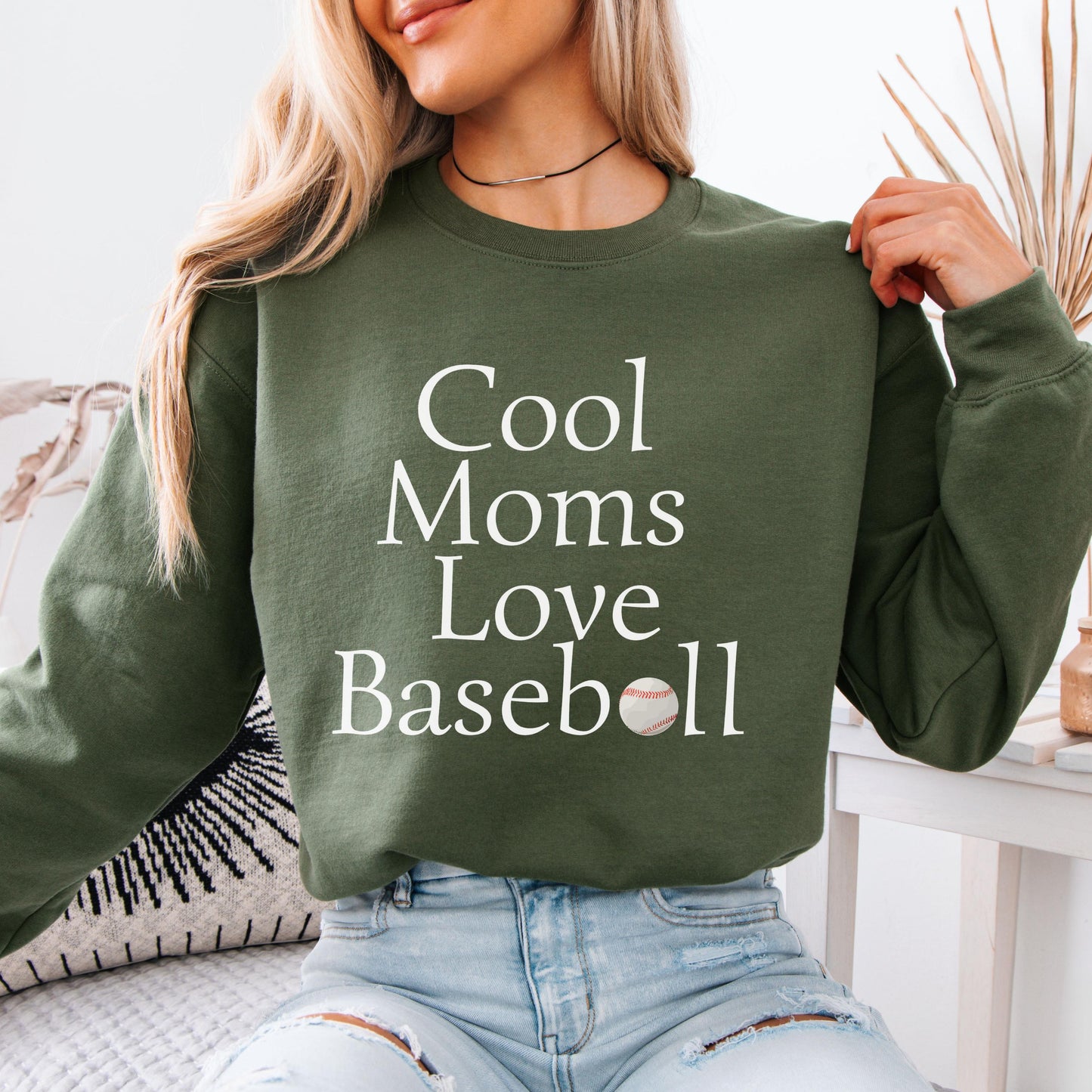 Comfort Colors® Cool Moms Love Baseball Shirt, Funny Baseball Mom Tee, Sports Mama Gift, Game Day Outfit, Mother's Day Baseball Shirt
