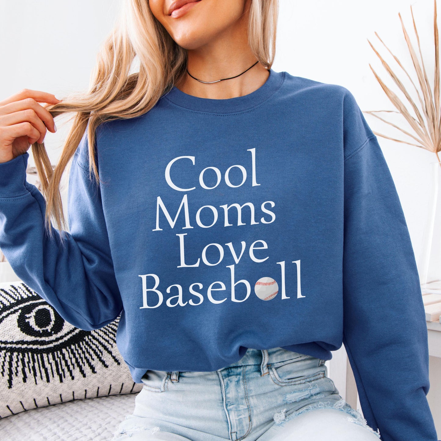 Comfort Colors® Cool Moms Love Baseball Shirt, Funny Baseball Mom Tee, Sports Mama Gift, Game Day Outfit, Mother's Day Baseball Shirt
