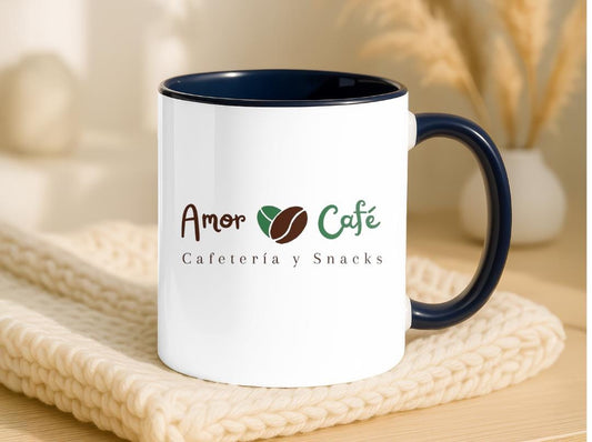 Custom Logo Mug for Business | Personalized Company Logo Coffee Cup | Bulk Branded Mugs | Corporate Gift or Employee Thank You Cup