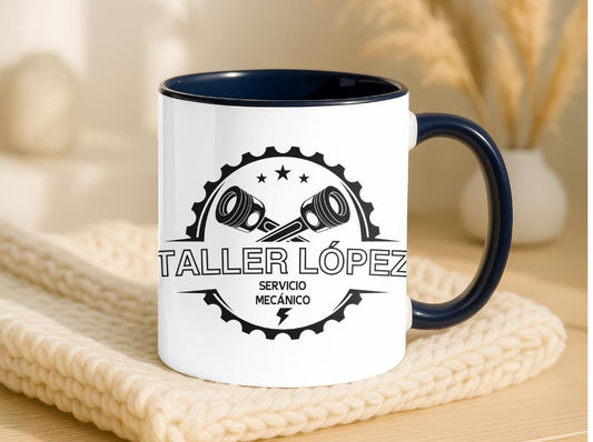 Custom Logo Mug for Business | Personalized Company Logo Coffee Cup | Bulk Branded Mugs | Corporate Gift or Employee Thank You Cup