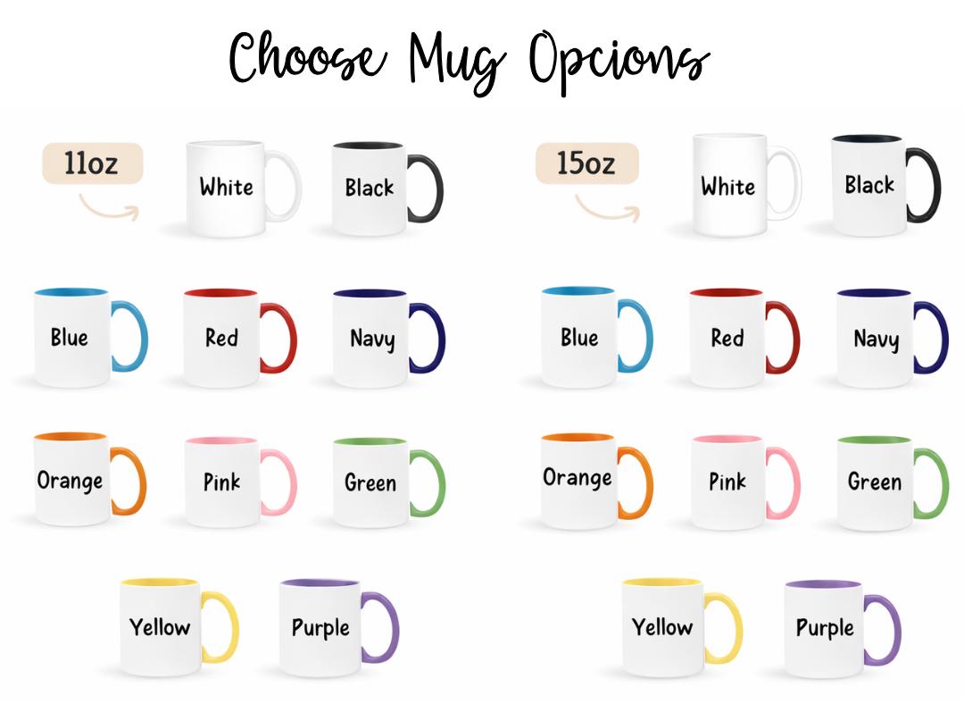 Custom Name & Initial Mug| Personalized Coffee Cup with Name| Monogram Name Mug Gift| Birthday, Christmas, Mother's Day,Bridesmaid Gift Idea