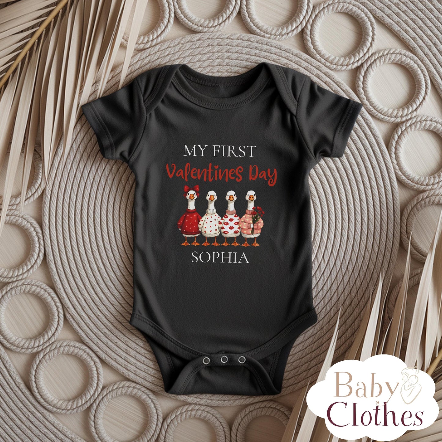 Personalised Pregnancy Announcement Baby Bodysuit, Pregnancy Reveal Baby Grow, Custom Baby Due 2026, Baby Coming Soon